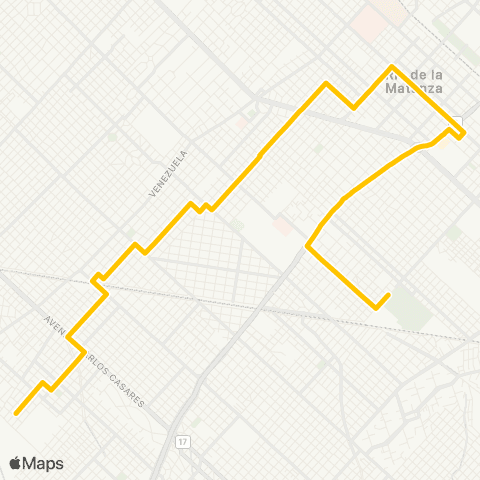 Municipios (Provincia de BA) La Cabaña S.A. map