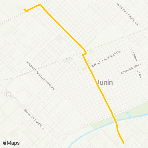 Municipios (Provincia de BA) Transporte 8 de Octubre S.A. map