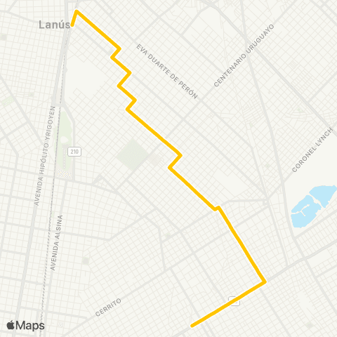 Provincia de Buenos Aires General Tomas Guido S.A.C.I.F. map