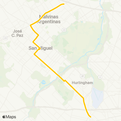 Provincia de Buenos Aires Empresa del Oeste Sat map