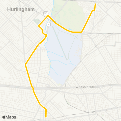 Provincia de Buenos Aires Empresa del Oeste Sat map