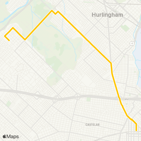 Provincia de Buenos Aires Empresa del Oeste Sat map