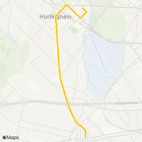 Provincia de Buenos Aires Empresa del Oeste Sat map