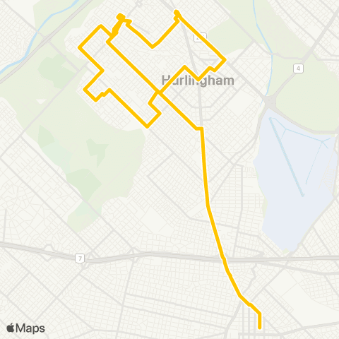 Provincia de Buenos Aires Empresa del Oeste Sat map