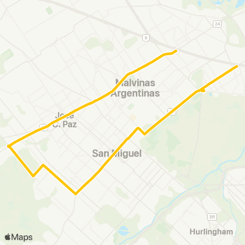 Provincia de Buenos Aires La Primera de Grand Bourg S.A. map