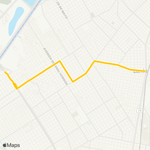 Provincia de Buenos Aires Micro Omnibus Avenida S.A. map
