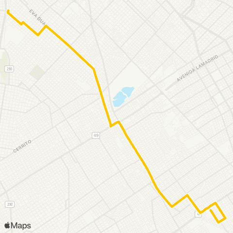 Provincia de Buenos Aires Transportes Automotores Lanus Este S.A. map