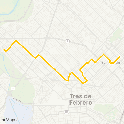 Provincia de Buenos Aires Transportes Villa Bosch Sac el map