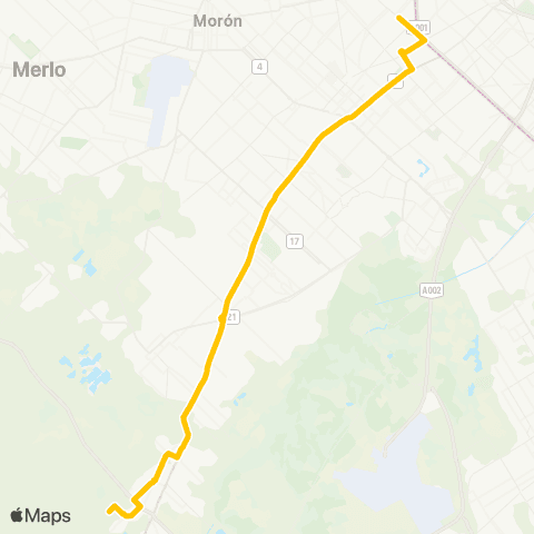 Provincia de Buenos Aires Almafuerte Empresa de Transporte S.A.C.I map