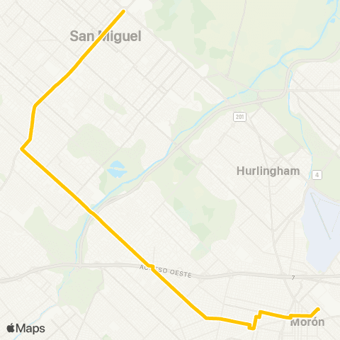 Provincia de Buenos Aires Empresa Linea 216 S.A.T. map