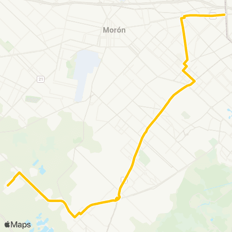 Provincia de Buenos Aires Transporte Ideal San Justo S.A. map