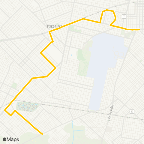 Provincia de Buenos Aires Microomnibus Saavedra S.A.T.A.C.I. map