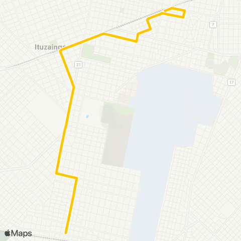 Provincia de Buenos Aires Microomnibus Saavedra S.A.T.A.C.I. map