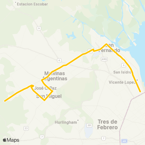 Provincia de Buenos Aires La Nueva Metropol S.A. map