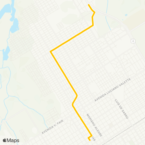 Provincia de Buenos Aires Expreso Lomas S.A. map