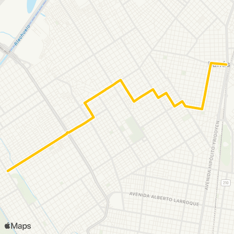 Provincia de Buenos Aires Cia Andrade Empresa de Transporte de Pas map