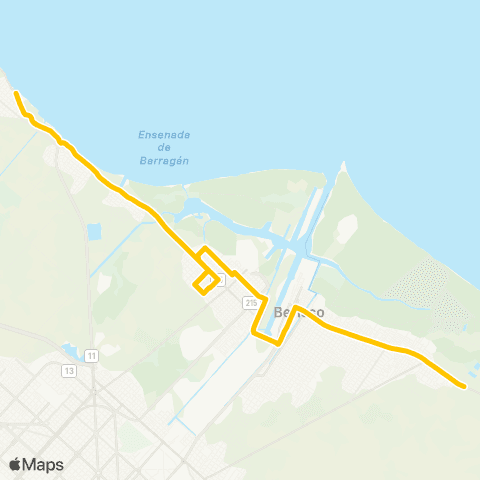 Provincia de Buenos Aires Transporte la Union Sa map