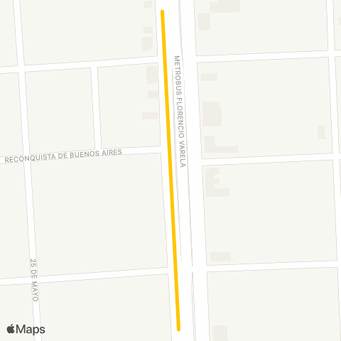 Provincia de Buenos Aires Transportes San Juan Bautista S.A. map