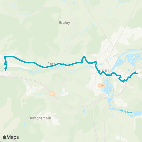 Colibri Foug - Dommartin les Toul - Foug map