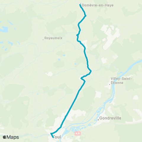 Colibri Domevre en Haye - Toul - Domevre en Haye map