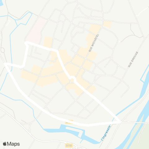 Colibri Ligne TIM map