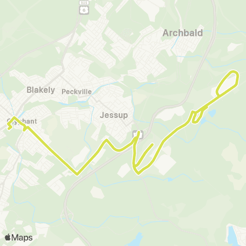 COLTS Mid-Valley Industrial map