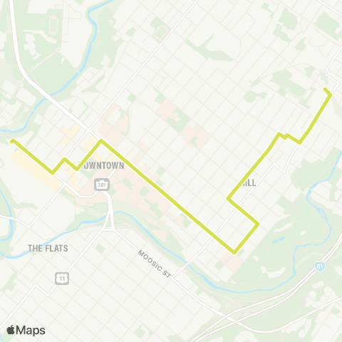 COLTS Petersburg map