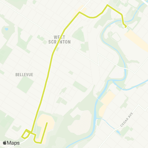 COLTS Taylor Express map