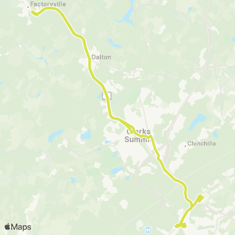 COLTS Clarks Summit map