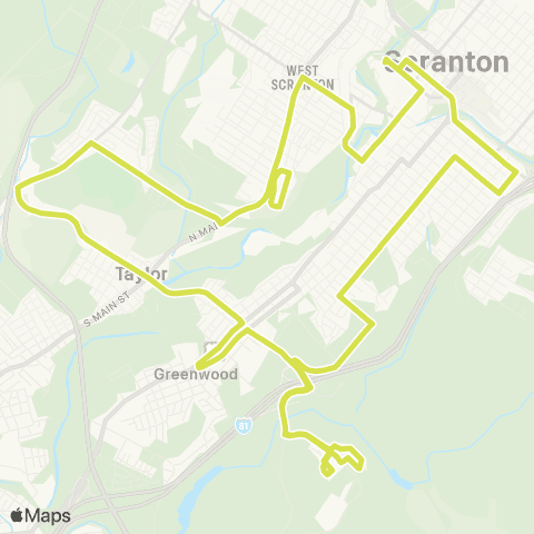 COLTS Saturday North / South map