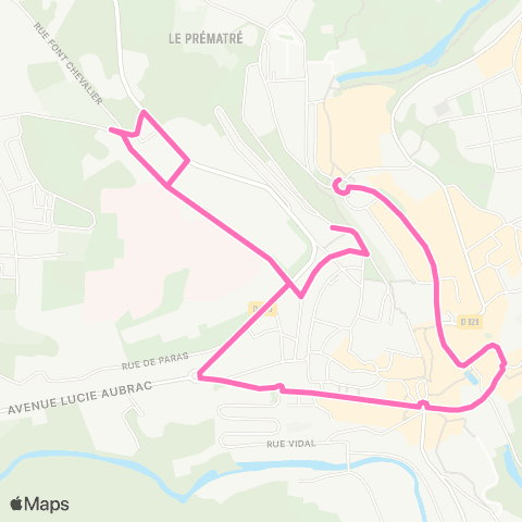 CoqueliGO Navette Centre-ville map