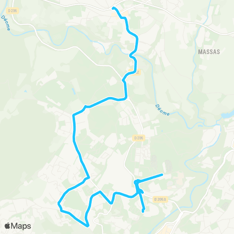 CoqueliGO Gare routière <> Lapras map