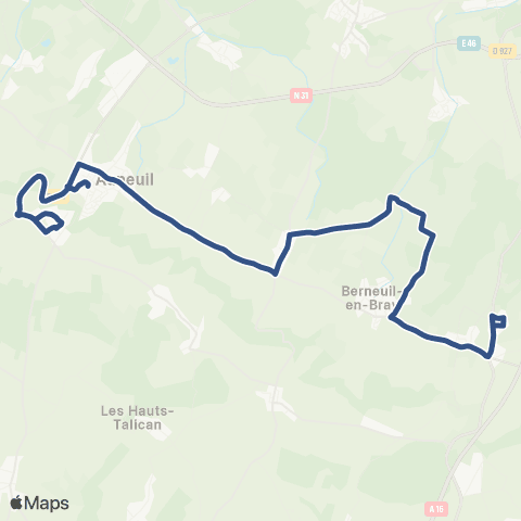 Corolis - Réseau scolaire Ligne 513 map
