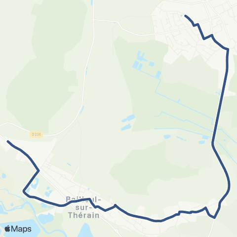 Corolis - Réseau scolaire Ligne 525 map