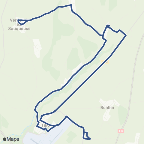 Corolis - Réseau scolaire Ligne 537 map