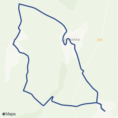 Corolis - Réseau scolaire Ligne 538 map