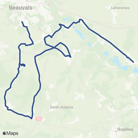 Corolis - Réseau interurbain Ligne 503 map