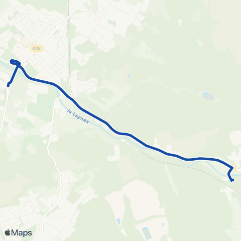Pays d'Aix Mobilité Lycée de Luynes - Lycée Valabre map