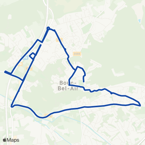 Pays d'Aix Mobilité Bba - Primaires et Maternelles map