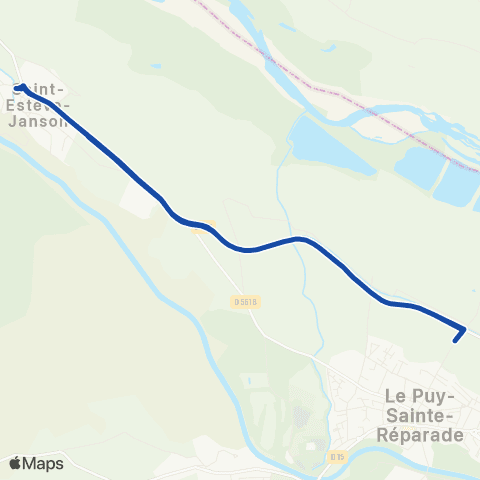 Pays d'Aix Mobilité St Estève - Primaires et Maternelles map