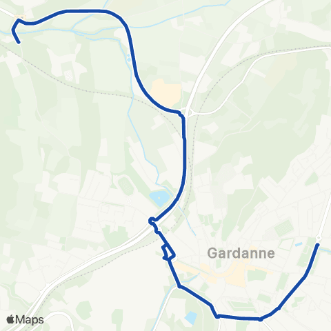 Pays d'Aix Mobilité Lycée Fourcade - Lycée Valabre map