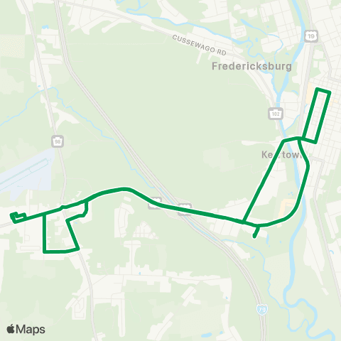 CATA Green A map