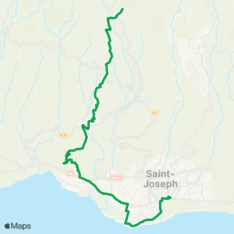 CarSud Plaine des Grègues Cayenne Gare St Joseph map