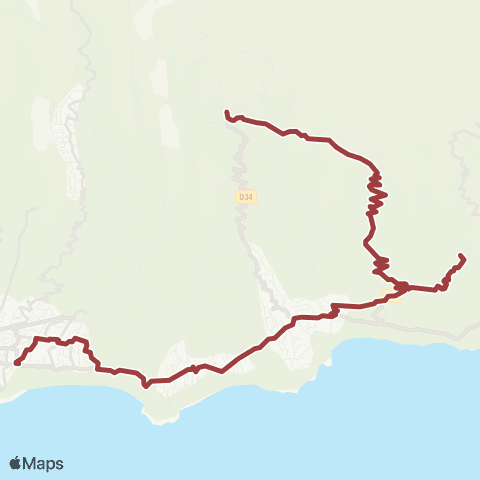 CarSud La Crête RD 37 les Jacques Gare St Joseph map