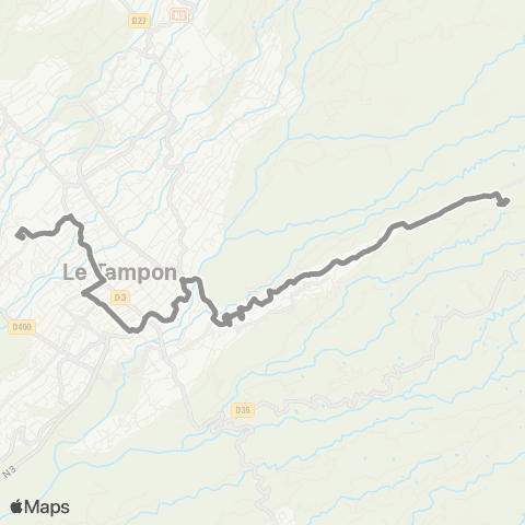 CarSud Petit Tampon - Gare routière du Tampon map