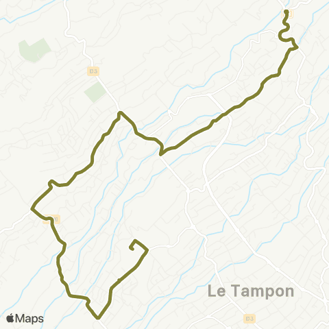CarSud 14ème Ch Hermitage Stéphane Trois Mares Gare du Ta map