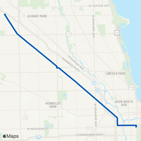 CTA Milwaukee map