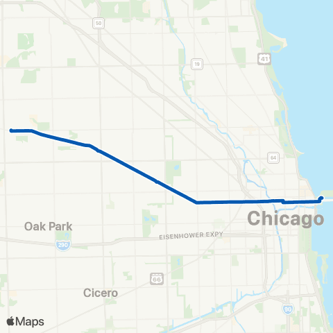 CTA Grand map
