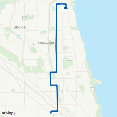 CTA California / Dodge map