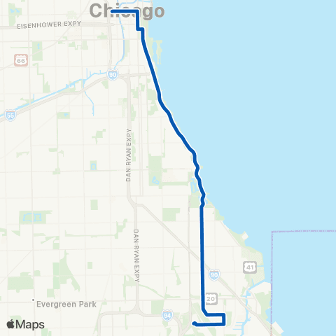 CTA Jeffery Jump map